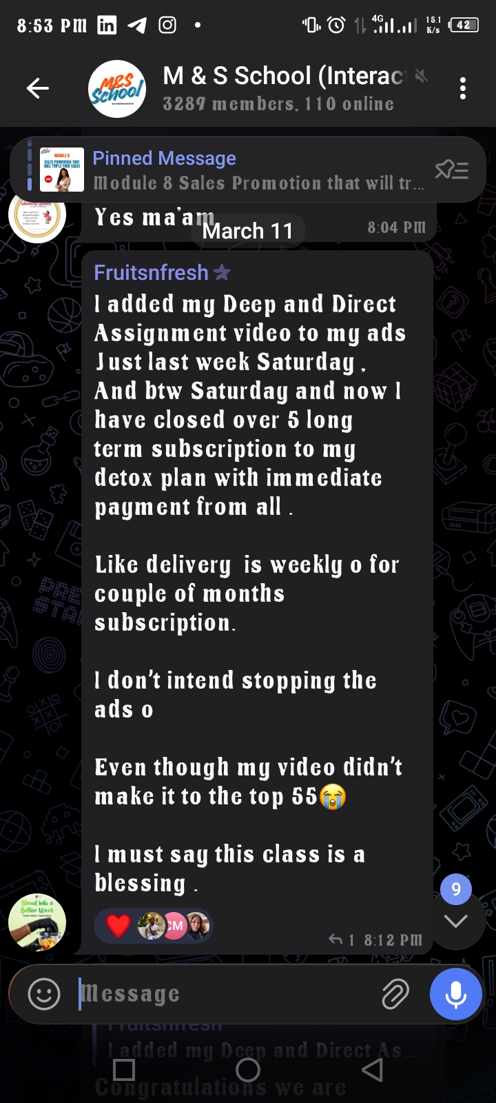 Fruitsnfresh screenshot